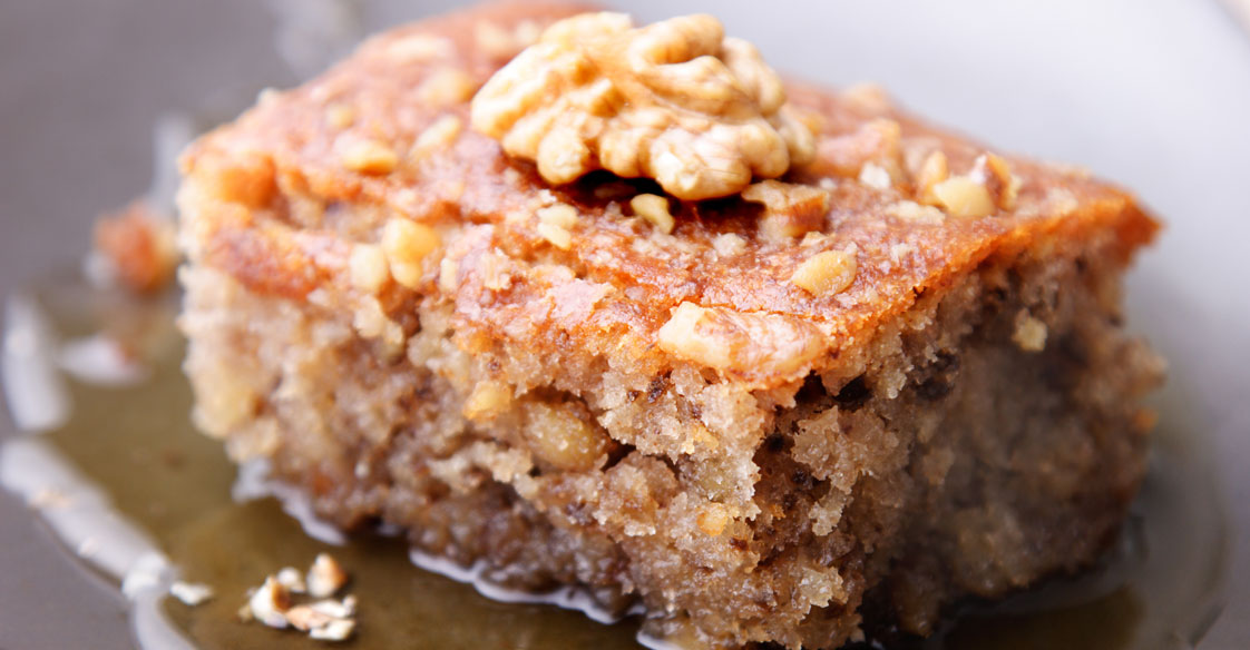 Honey Walnut Cake