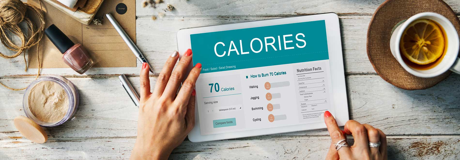 dabur honey calorie calculator